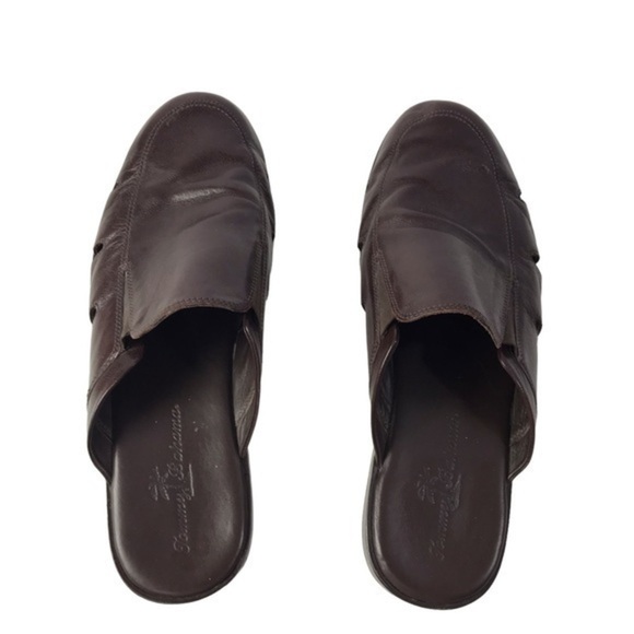 Tommy Bahama San Luciano Slide Shoes Size 10 brown